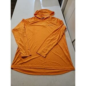 Baleaf UPF 50+ Baselayer Mens Orange Long Sleeve Shirt Size Large NWT(A1165)